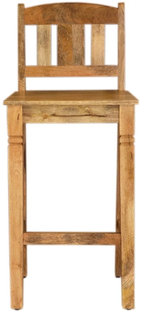 furniture-nabytek.cz - Barové židle do kuchyně z masivu mango