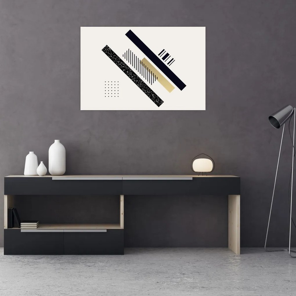 Obraz - Geometrické tvary N⁰5 (90x60 cm)