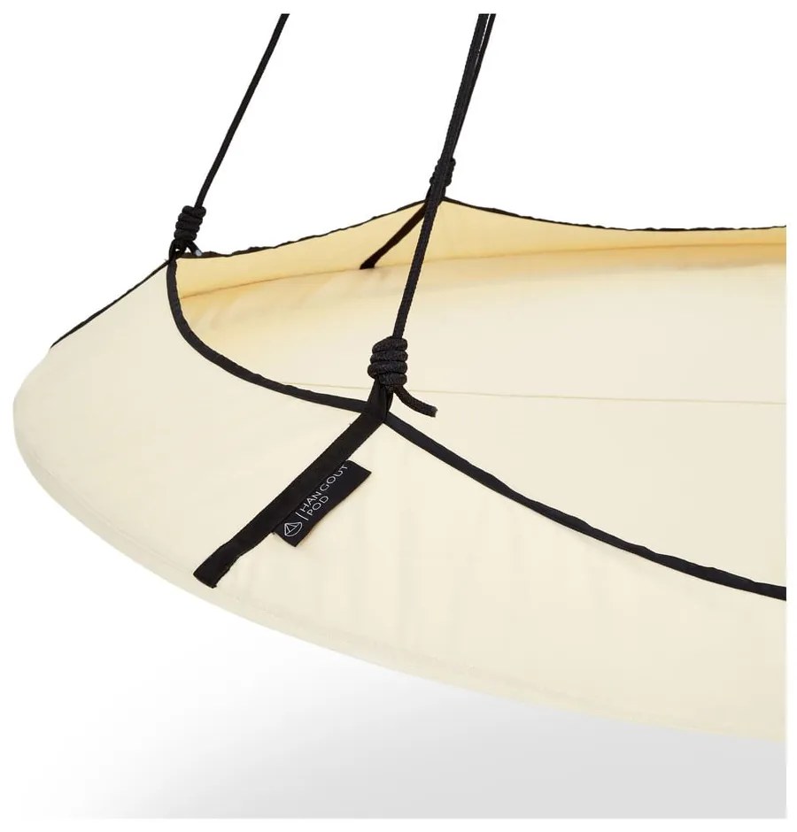 Krémovobiela záhradná hojdačka - Hangout Pod