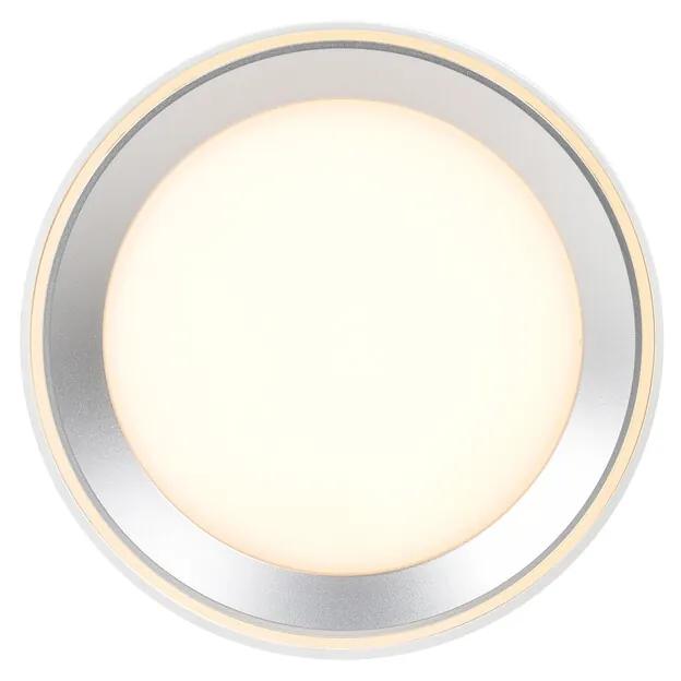 NORDLUX Inteligentné LED svetlo do kúpeľne LANDON, 8 W, 14 cm, okrúhle, biele
