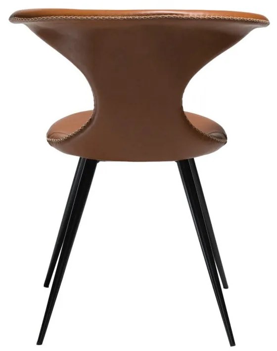 Hnedá koženková stolička DAN-FORM Denmark Flair