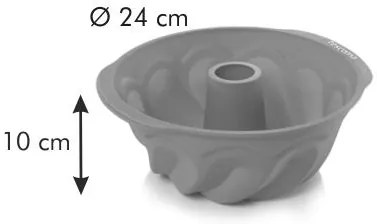 Tescoma 629412.00 - Bábovka vysoká DELÍCIA SiliconPRIME o 24 cm