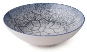 Jedálenská súprava 24 ks modrá/porcelán