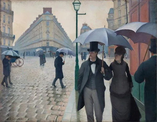 Obrazová reprodukcia Paris Street, Rainy Day, 1877, Caillebotte, Gustave