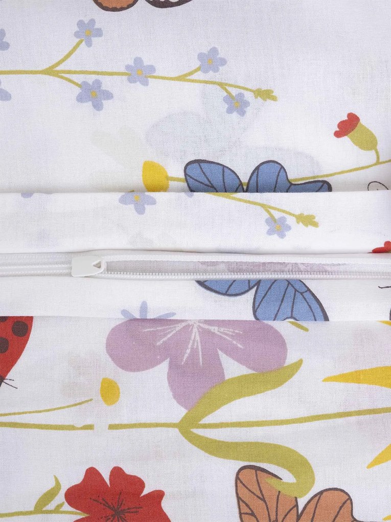 Bavlnená obliečka na vankúš Renforcé 40 × 60 cm - Motýliky