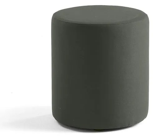 Taburet CASUAL, látka ETNA, Ø 440 mm, tmavozelená