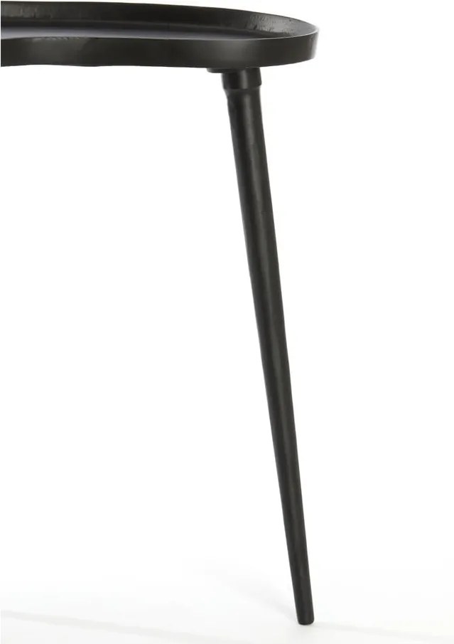 Kovový odkladací stolík 30x53 cm Lienz – Light &amp; Living