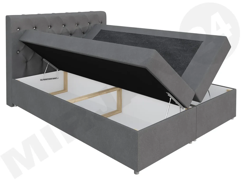 Posteľ kontinentálna Balicci, Rozmer postele: 200x200, Dostupné poťahy: Primo 8809
