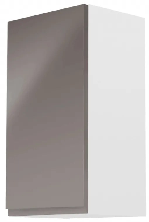 Horná kuchynská skrinka G40 Aurellia (biela + sivý lesk) (L). Vlastná spoľahlivá doprava až k Vám domov. 1015802