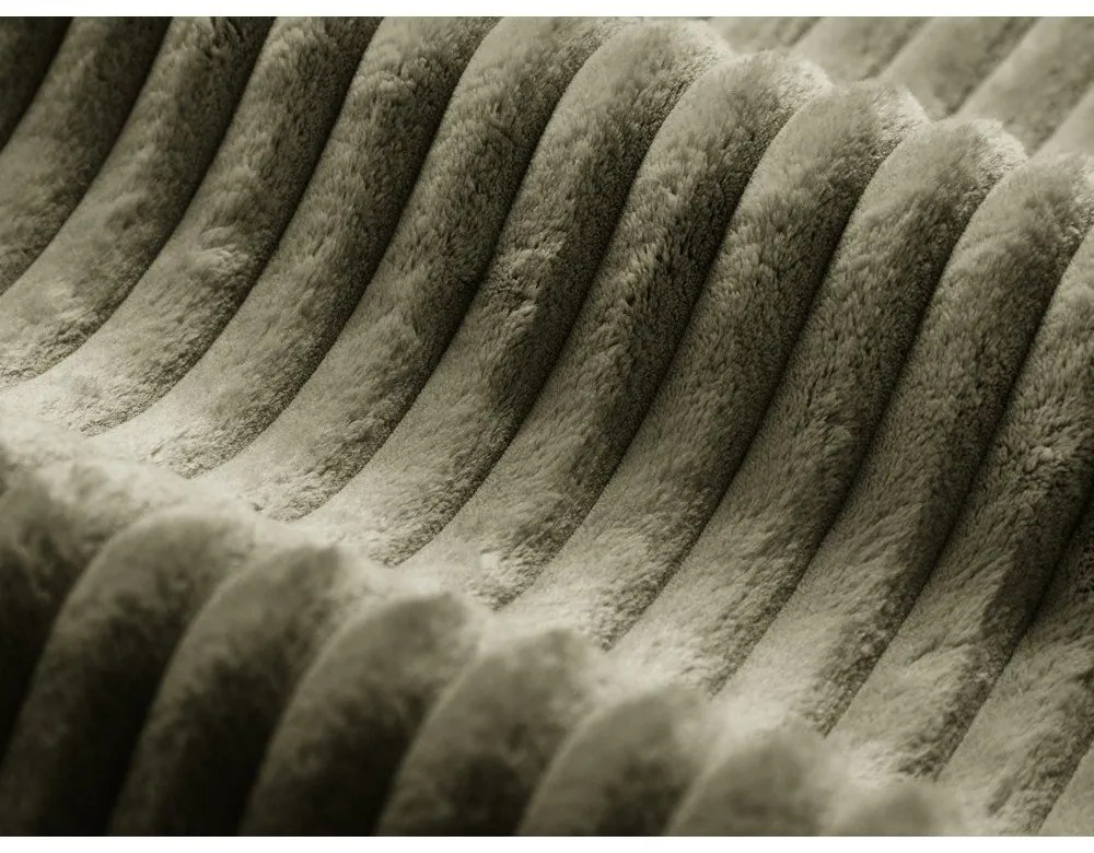 Zelený menčestrový taburet Dia – Micadoni