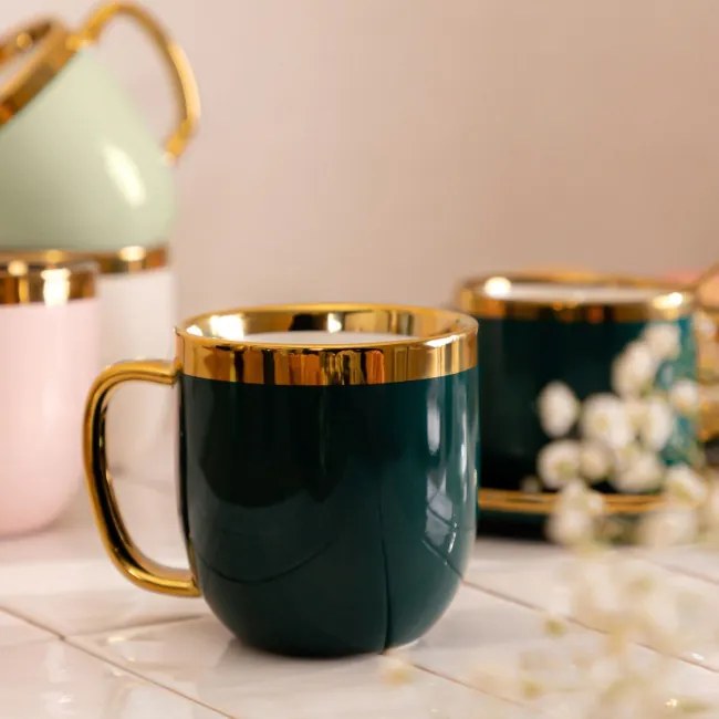 Hrnček SINNES smaragdový ALL 974995 280 ml