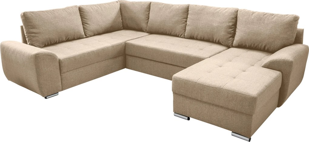 XXXLutz SEDACIA SÚPRAVA, textil, béžová Livetastic - Sedačky - 002330005604