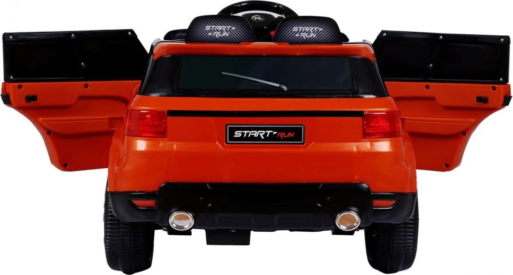 Ramiz Štartovanie auta na batérie, oranžové SUV + diaľkové ovládanie
