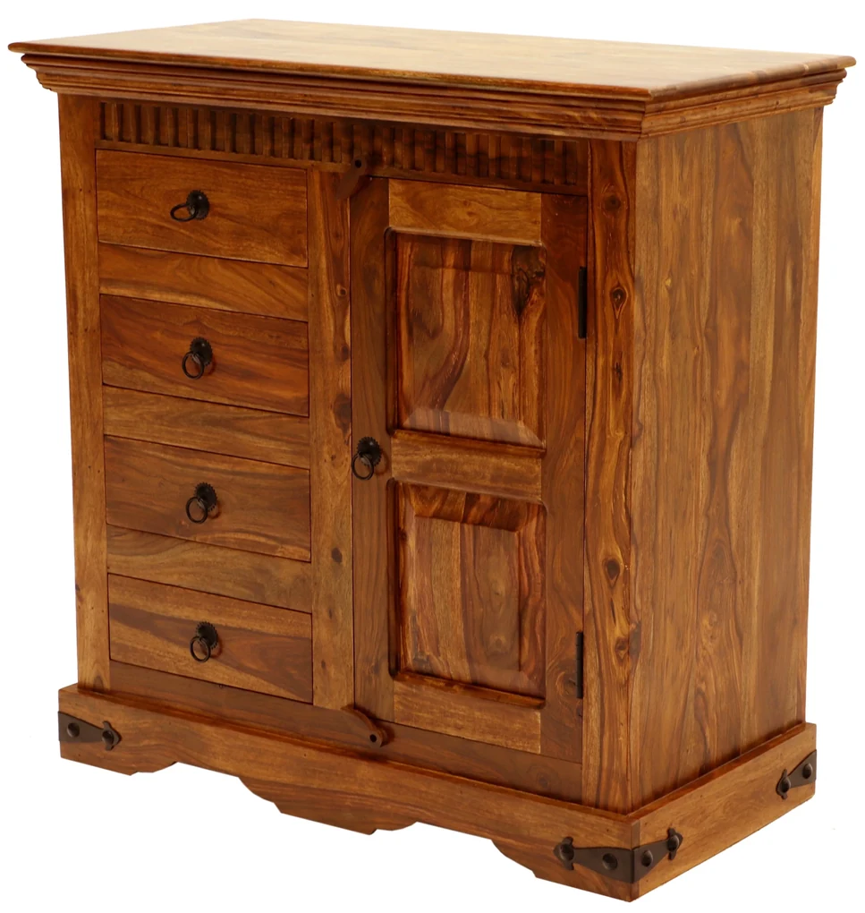 furniture-nabytek.cz - Komoda z masívneho palisandrového dreva 90x90x45