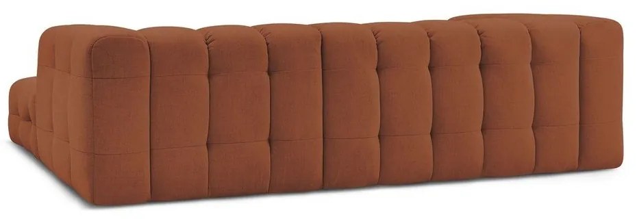 Rohová pohovka v tehlovej farbe Cloud – Bobochic Paris