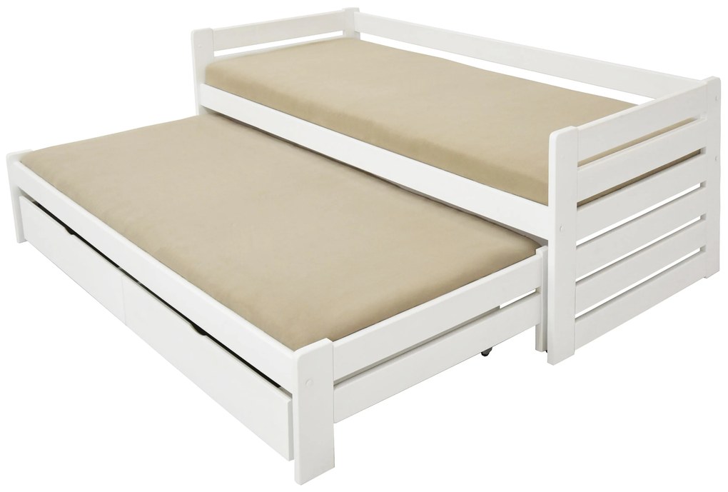 FA Detská posteľ Veronika 11 (200x90 cm) s prístelkou Farba: Dub, Variant bariéra: S bariérou