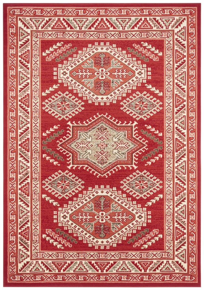 Nouristan - Hanse Home koberce Kusový koberec Mirkan 104100 Oriental red - 80x150 cm