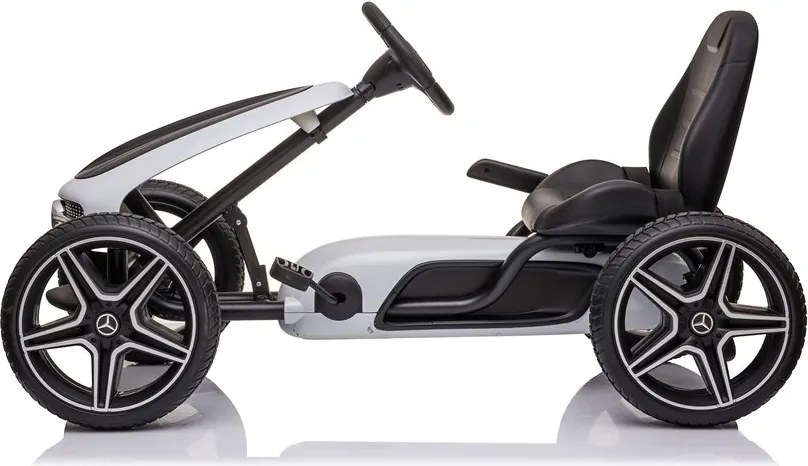 LEAN CARS Gokart Mercedes XMX610 biely