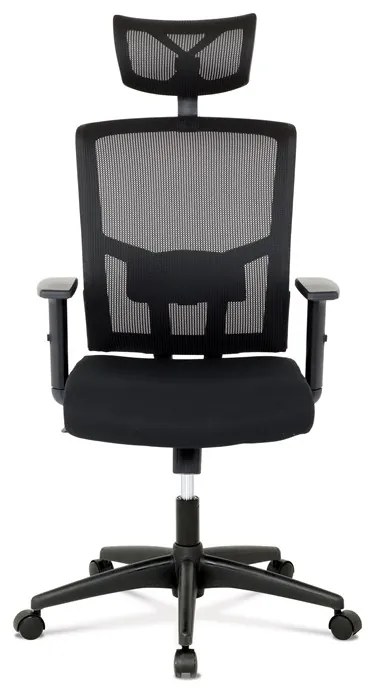 BONTEC Kancelárska stolička, hojdací mechanizmus, čierna sieťovina, KA-B1013 BK Farba: Čierna