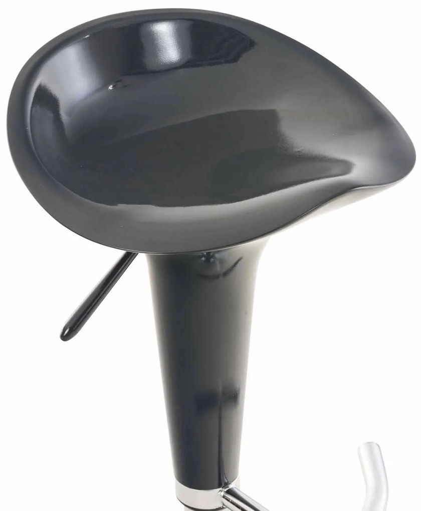 Plastová barová stolička Shine - Sivá