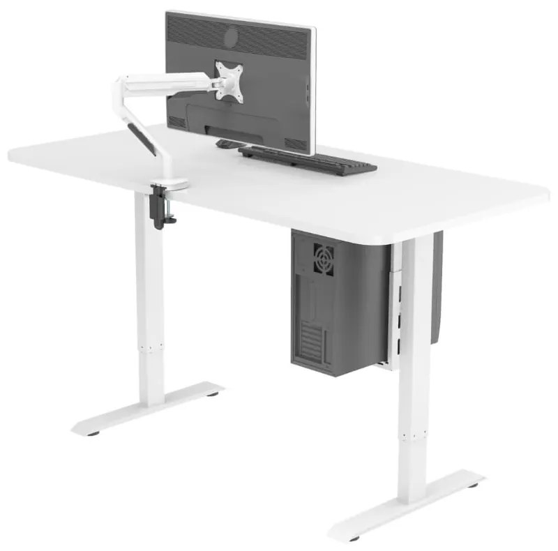 Držiak na PC OfficeTech, biela