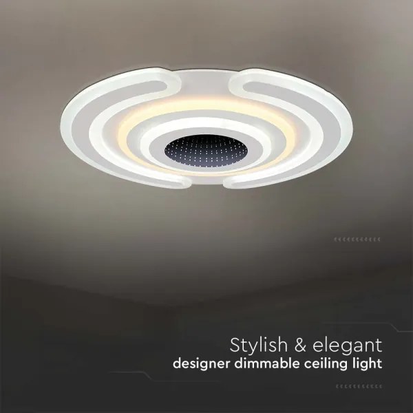 LED Stmievateľné stropné svietidlo LED/95W/230V 3000-6500K + DO