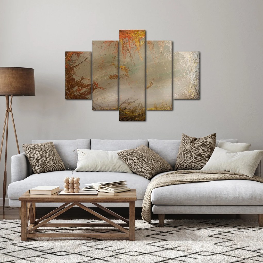 Obraz - Textúrovaná abstrakcia (150x105 cm)