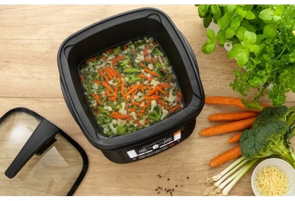 Sencor - Multifunkční fritovací hrniec s príslušenstvom 1800W/230V 18 funkcií 4,8l