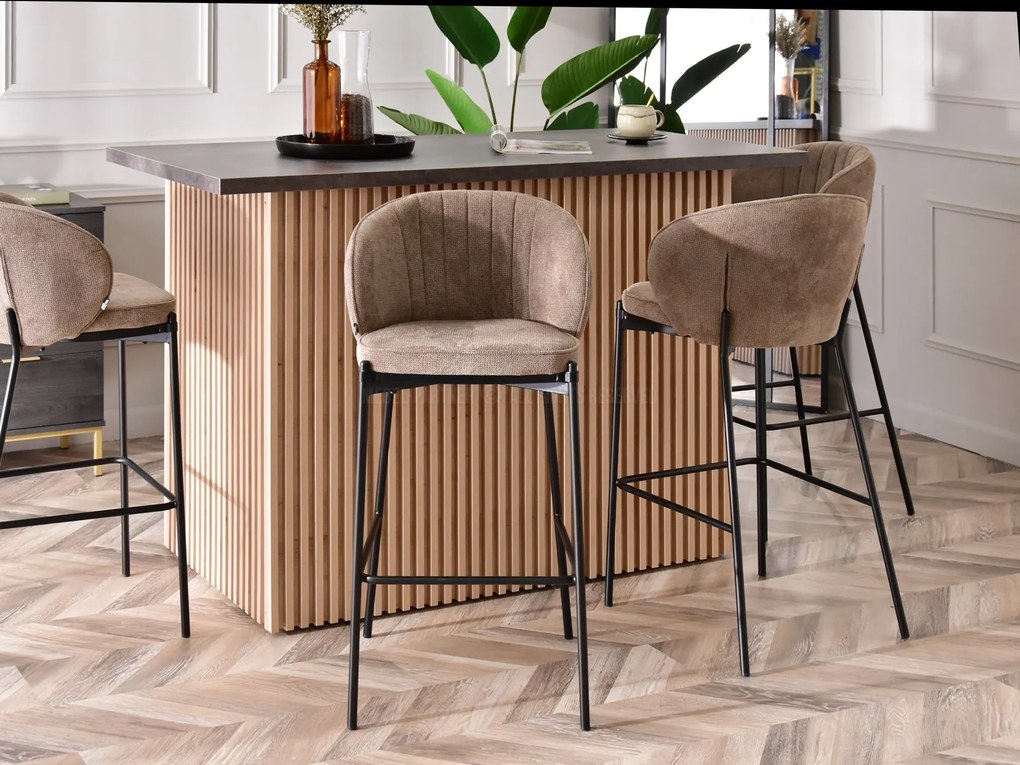 Stolička Farah (béžová + zlatá). Akcia -20%. Vlastná spoľahlivá doprava až k Vám domov. 1110683