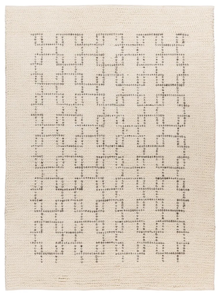 Obsession, Ručne tkaný kusový koberec My Freya 270 cream, 120x170, biela, obývacia izba