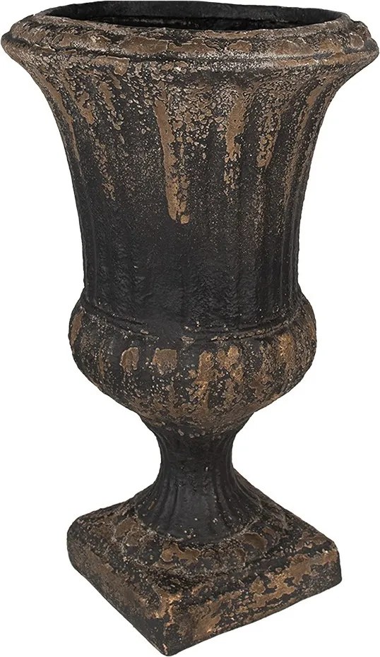 Granitový antik kvetináč v barokovom štýle Baroque - Ø 33*52 cm