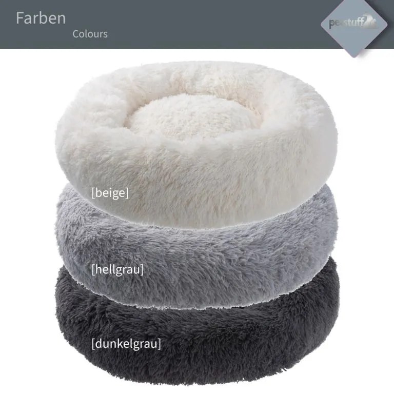 PETSTUFF pelech pre psa, okrúhly, béžový, 80 cm