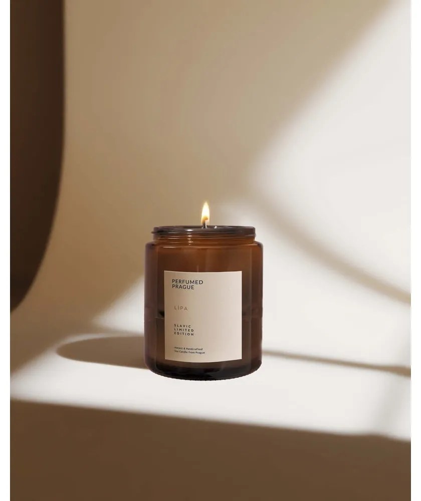 Vonná sójová sviečka Slavic Edition: #88 Linden, Moss, Hibiscus – Perfumed Prague