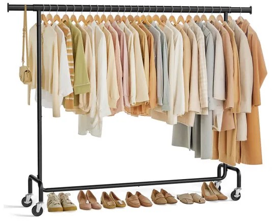 Vešiakový stojan na kolieskach HSR176B01