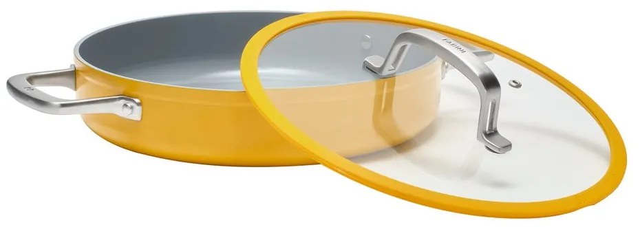 Panvica s pokrievkou/s keramickým povrchom ø 28 cm tegame Meda 3.0 – FABINI