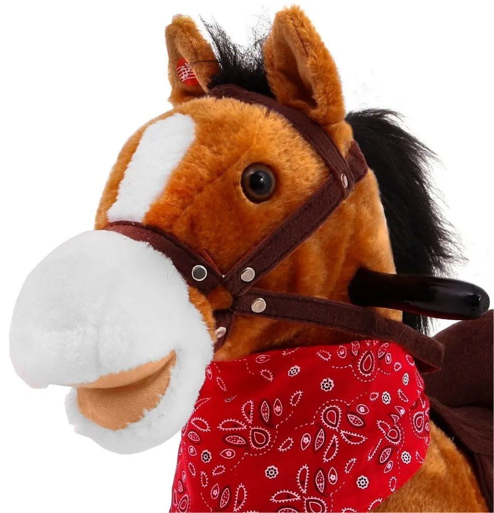 Hojdací kôň svetlohnedý