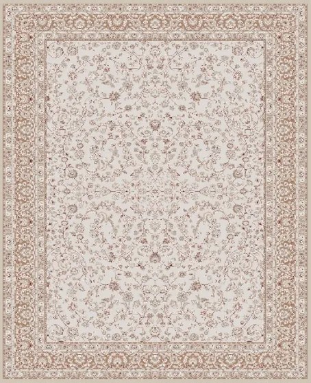 Koberec Jasmin 9870 krémový s orientálnym vzorom – obdĺžnik Rozmer: 240x330 cm