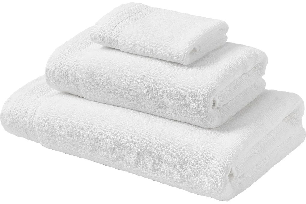 Súprava uterákov z organickej bavlny „Premium", rôzne veľkosti, 3 diely