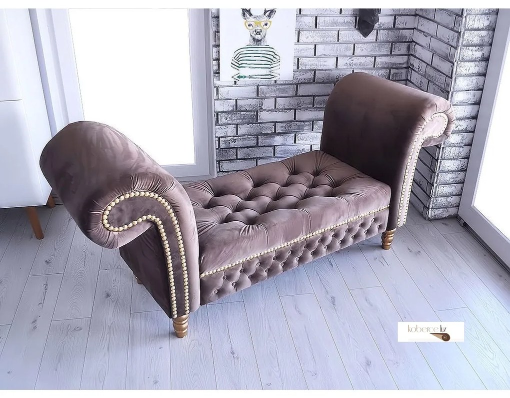 Farba podľa vlastného výberu Leňoška LONGUE Velvet