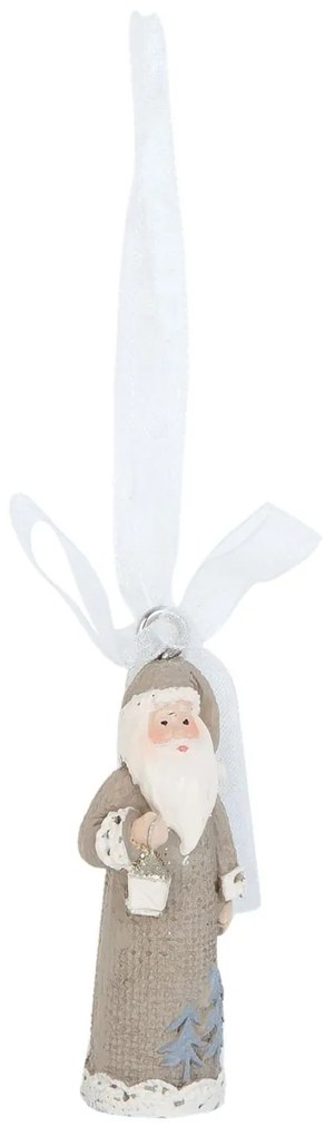 Závesná dekorácia Santa - 2 * 2 * 6 cm