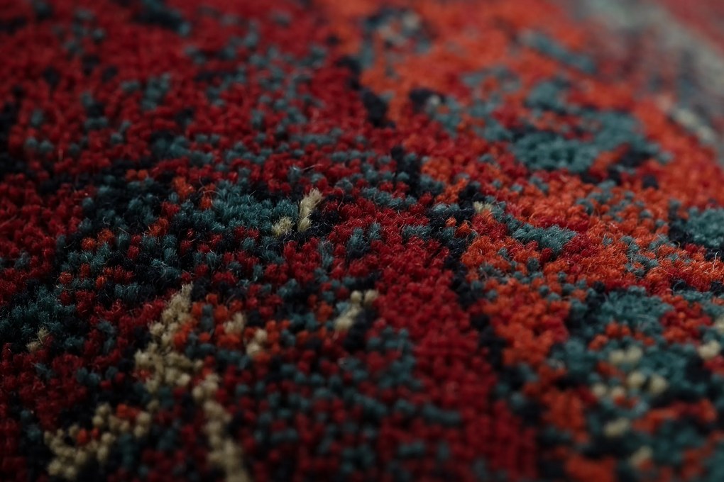 Vlnený koberec OMEGA HARUN navy