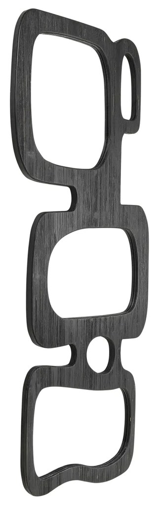 Art Shapes nástenné zrkadlo čierne 89x199 cm