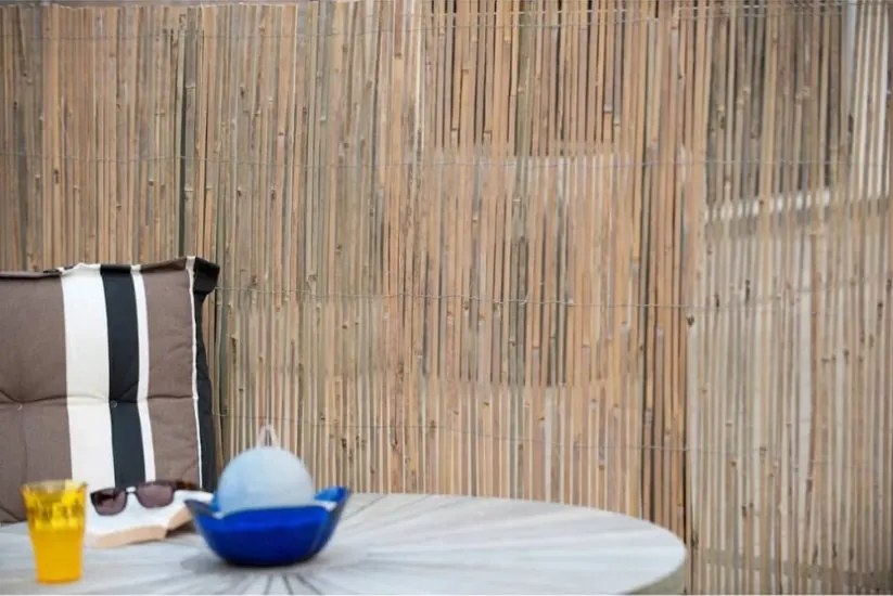 Bambusový plot 100 cm x 300 cm x 12 mm