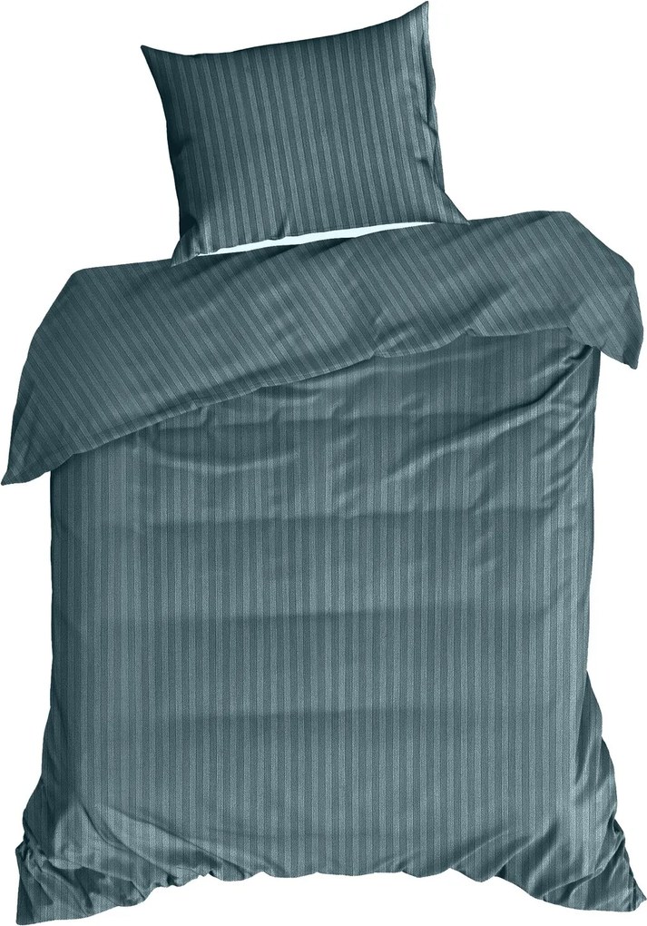 SATÉNOVÉ OBLIEČKY VERA 200X220 CM, 2 KS 70X80 CM SVETLOMODRÉ