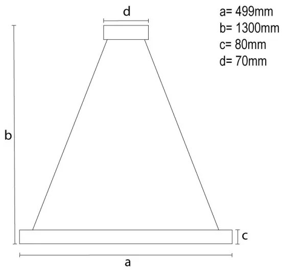 LED Stmievateľný luster na lanku LED/80W/230V 3000-6500K čierna + diaľkové ovládanie