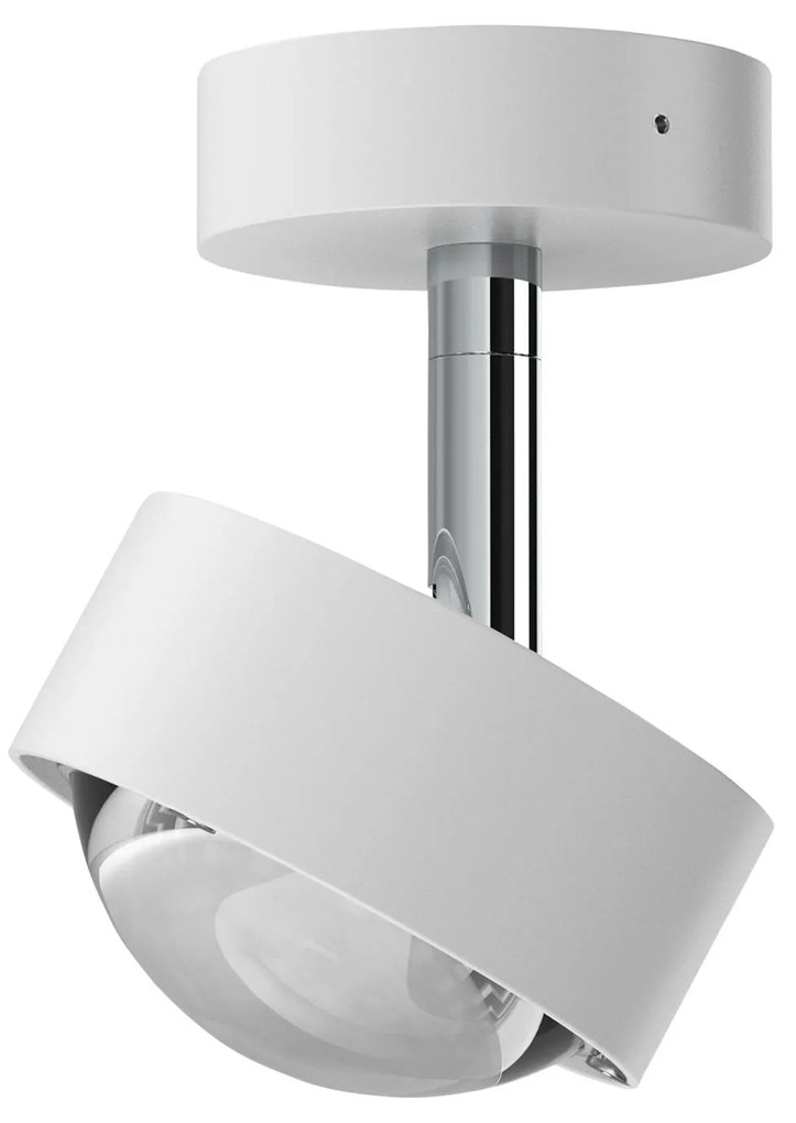 Puk Mini Turn bodové LED šošovka číra 1-pl. biela