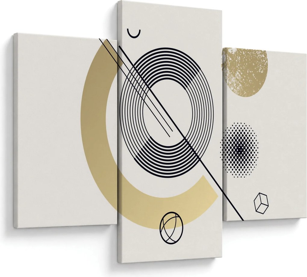 Obraz - Geometrické tvary N⁰2 (90x60 cm)