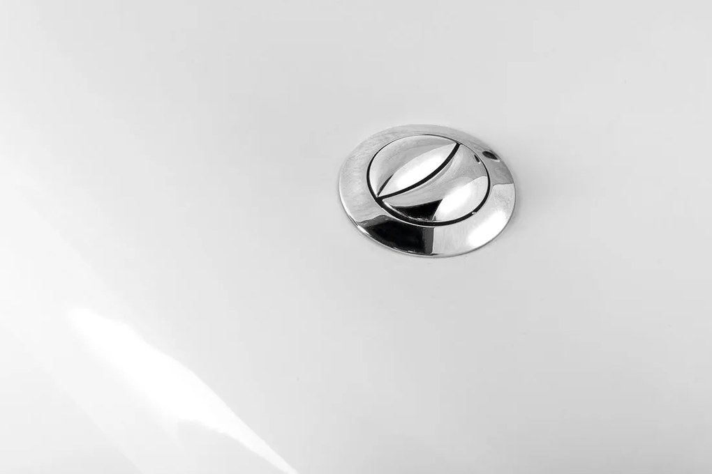 Aqualine Sapho, CLIFTON Rohový WC kombi misa s nádržkou vrátane splachovacej súpravy, biela