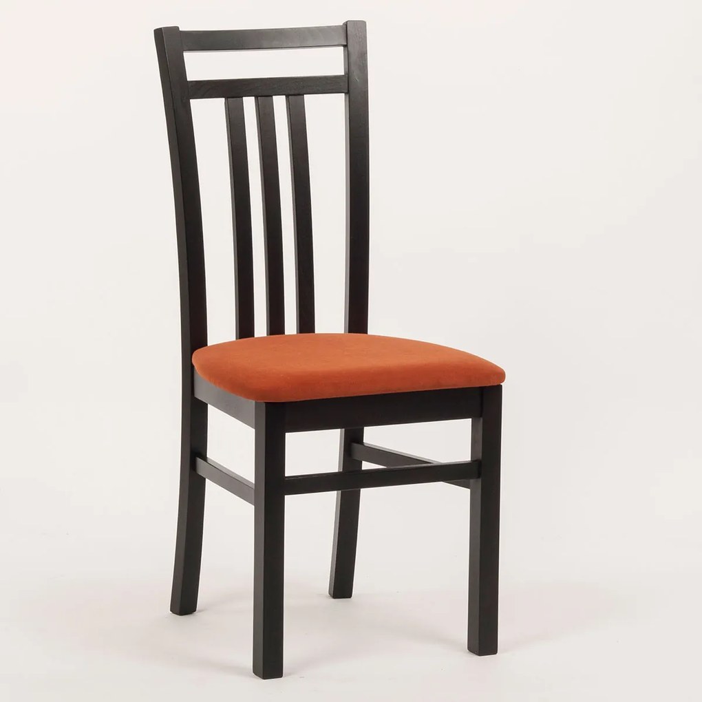 Stima Stolička LOTY Vyberte odtieň ->: Čierna, Vyberte látku ->: VELVET terracota 44