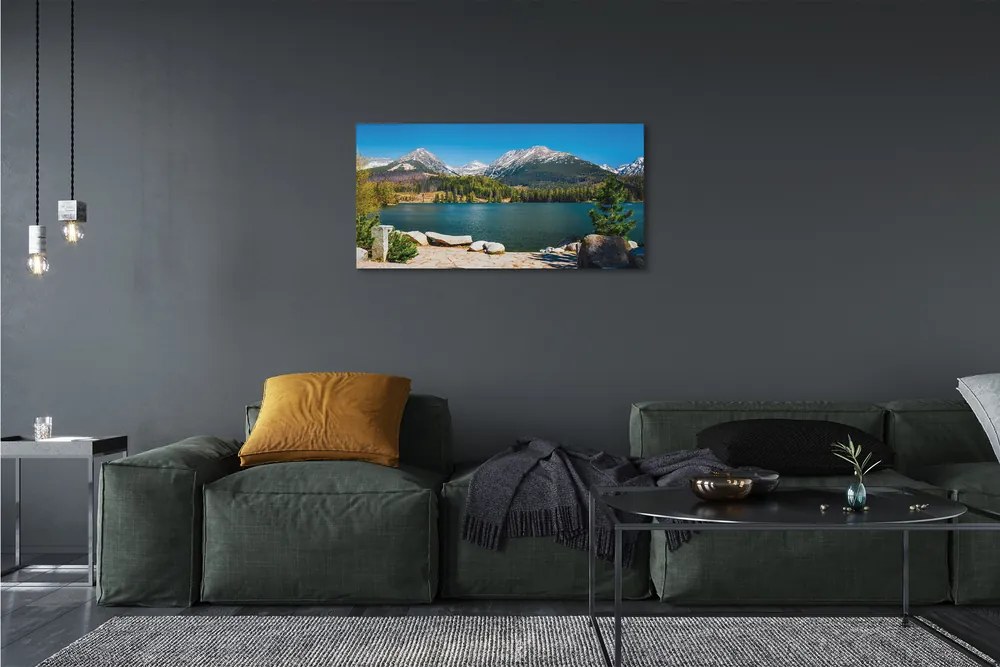 Obraz na plátne jazierka salašnícky 120x60 cm